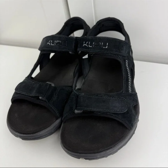 KURU TREAD Women's US 10 Black Hiking Sandals Arch Support Orthotic Comfort NEW! - Picture 5 of 16